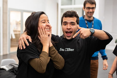 Cibers, alumnos del Culinary Institute of Barcelona.